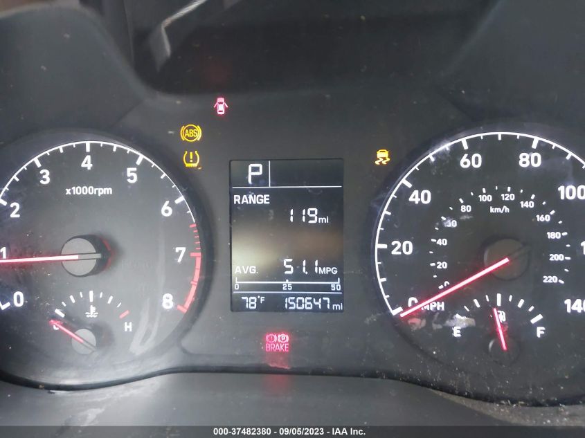 2019 HYUNDAI ACCENT SE - 3KPC24A36KE074444