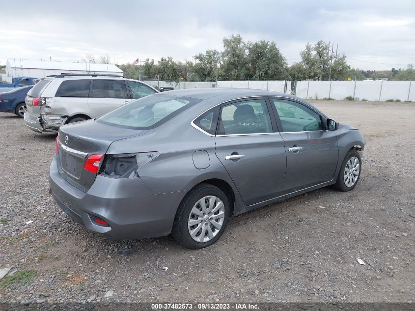 2019 NISSAN SENTRA S - 3N1AB7AP4KY338256