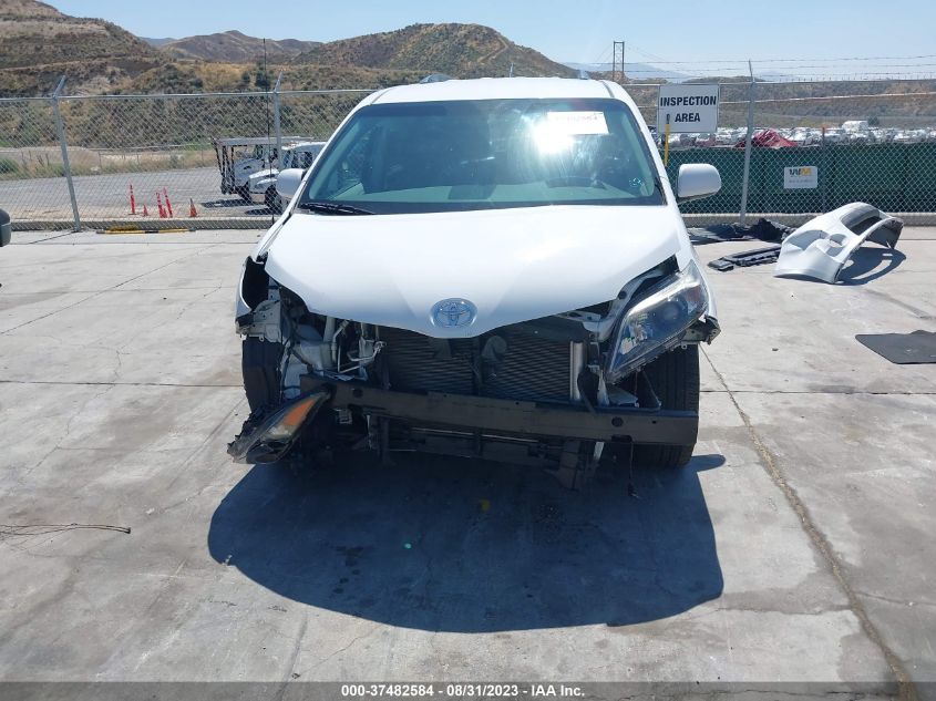 2014 TOYOTA SIENNA SE - 5TDXK3DC7ES500157