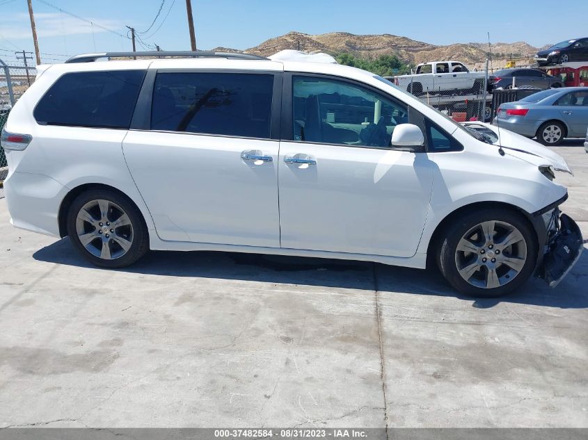2014 TOYOTA SIENNA SE - 5TDXK3DC7ES500157