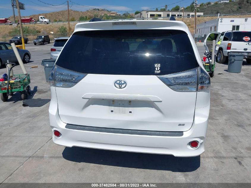 2014 TOYOTA SIENNA SE - 5TDXK3DC7ES500157