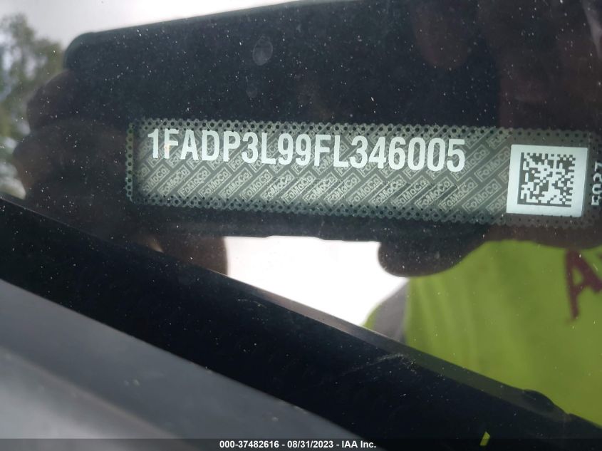 2015 FORD FOCUS ST 1FADP3L99FL346005