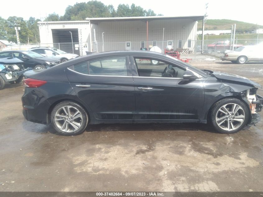 2017 HYUNDAI ELANTRA LIMITED - 5NPD84LF2HH073659