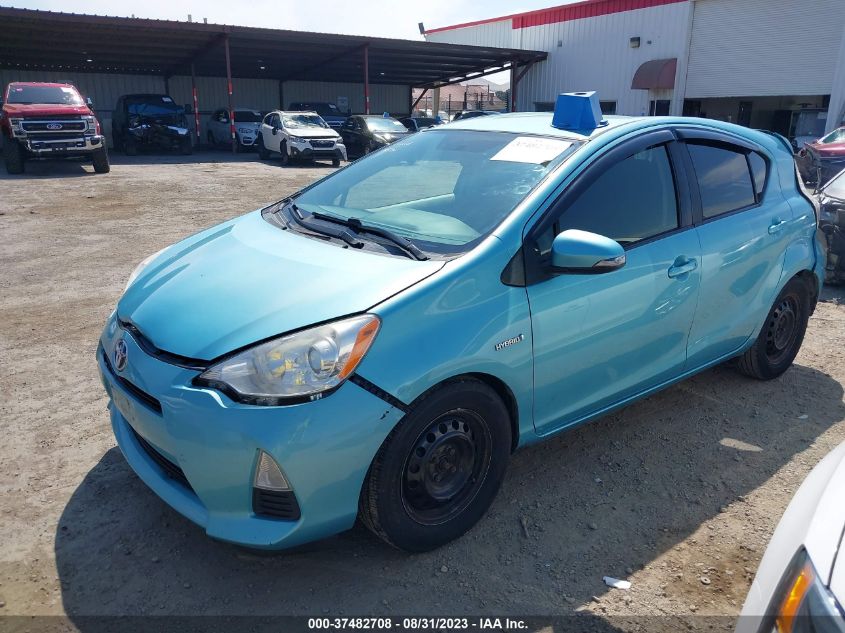 2014 TOYOTA PRIUS C ONE/THREE/TWO/FOUR - JTDKDTB37E1077519