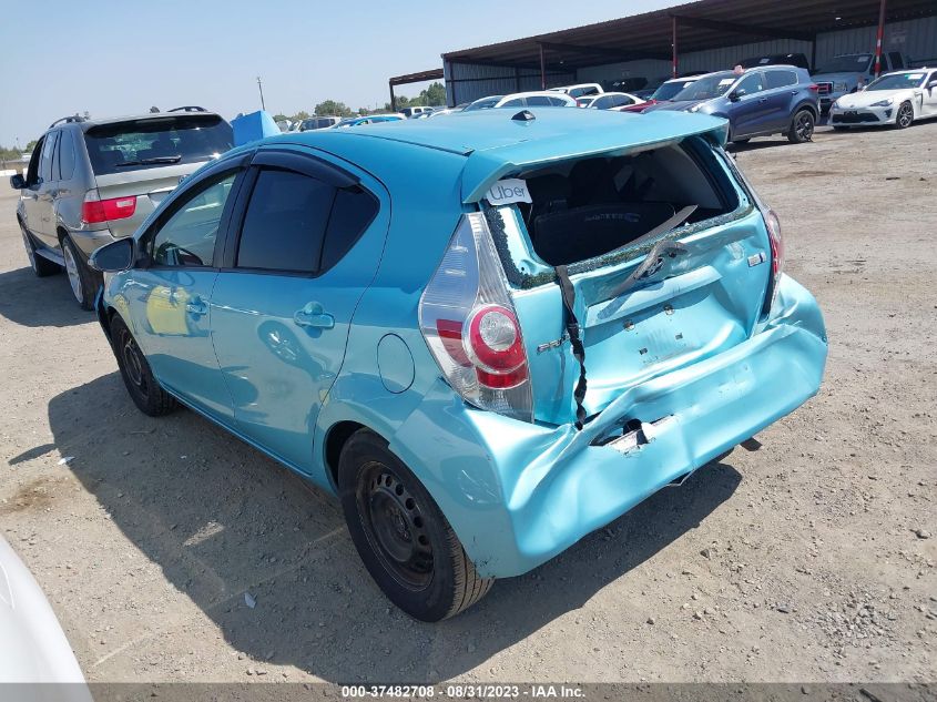 2014 TOYOTA PRIUS C ONE/THREE/TWO/FOUR - JTDKDTB37E1077519