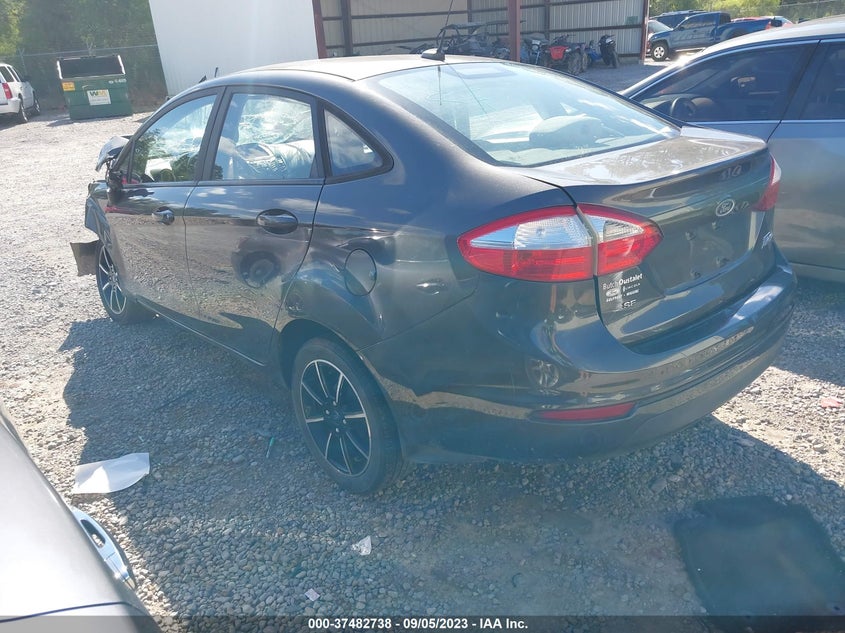 VIN 3FADP4BJ0HM169198 2017 FORD FIESTA SE
