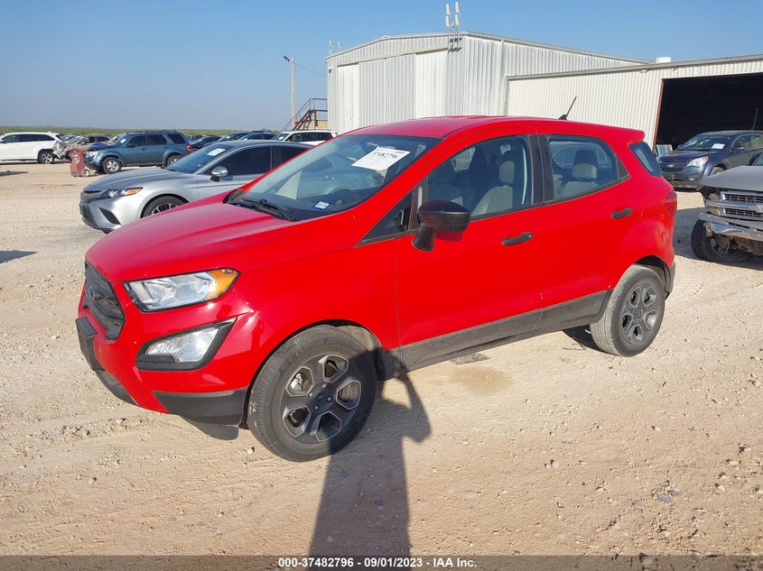VIN MAJ3S2FEXMC454868 2021 FORD ECOSPORT S