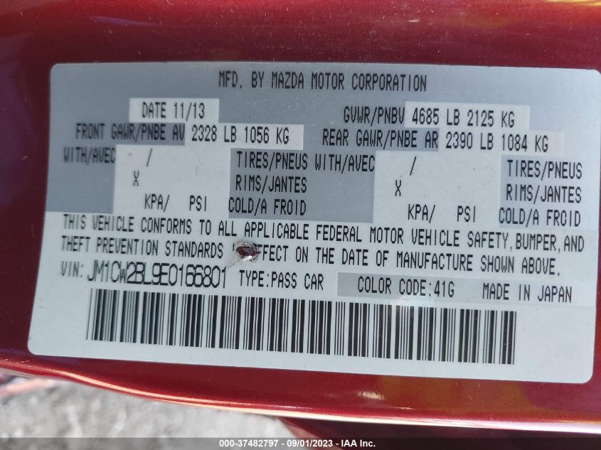 2014 MAZDA MAZDA5 SPORT - JM1CW2BL9E0166801