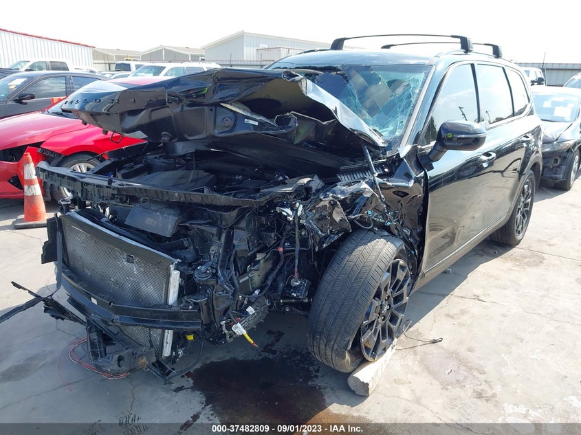 VIN 5XYP3DHC2NG256783 2022 KIA TELLURIDE EX