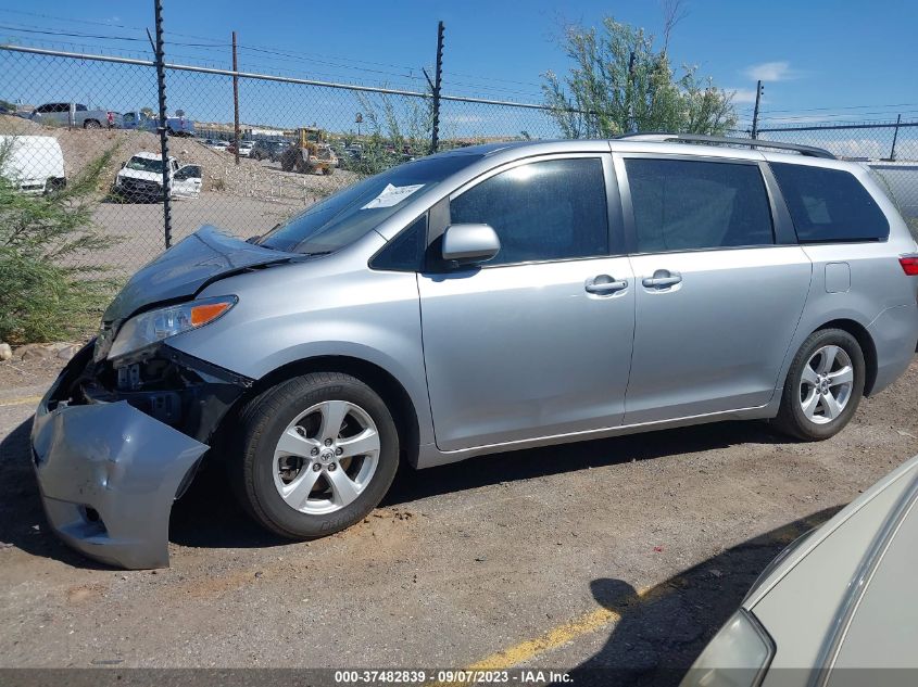 2015 TOYOTA SIENNA LE - 5TDKK3DC6FS563553