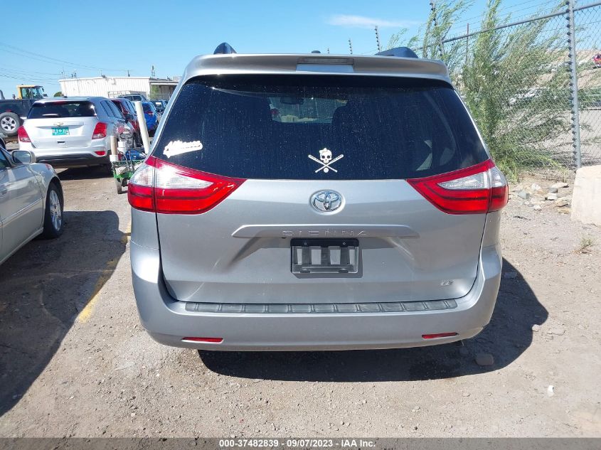 2015 TOYOTA SIENNA LE - 5TDKK3DC6FS563553