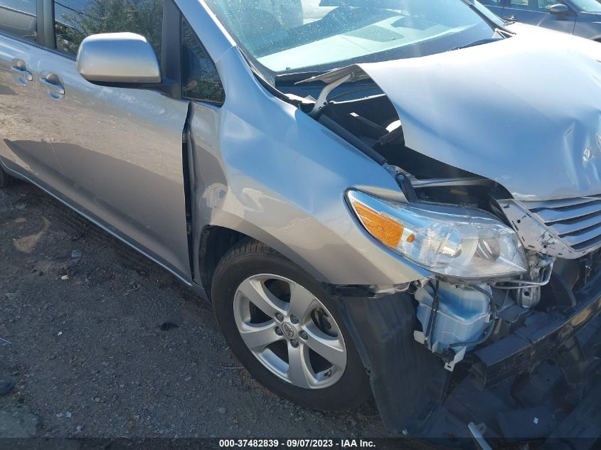 2015 TOYOTA SIENNA LE - 5TDKK3DC6FS563553