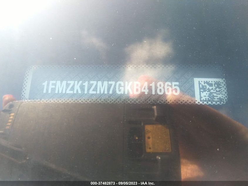 2016 FORD TRANSIT WAGON XL/XLT - 1FMZK1ZM7GKB41865