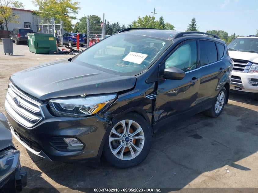 VIN 1FMCU0GDXHUE69333 2017 FORD ESCAPE SE