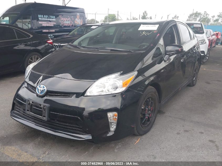 2015 TOYOTA PRIUS FOUR - JTDKN3DU0F1914616
