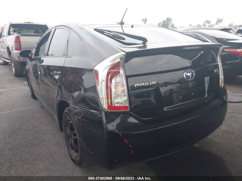 2015 TOYOTA PRIUS FOUR - JTDKN3DU0F1914616