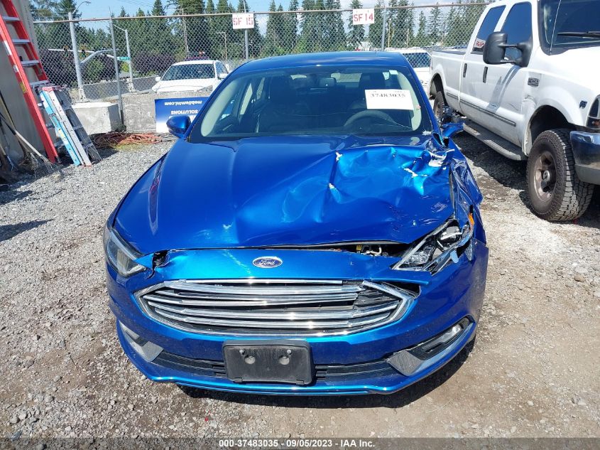 2017 FORD FUSION SE - 3FA6P0HDXHR216095