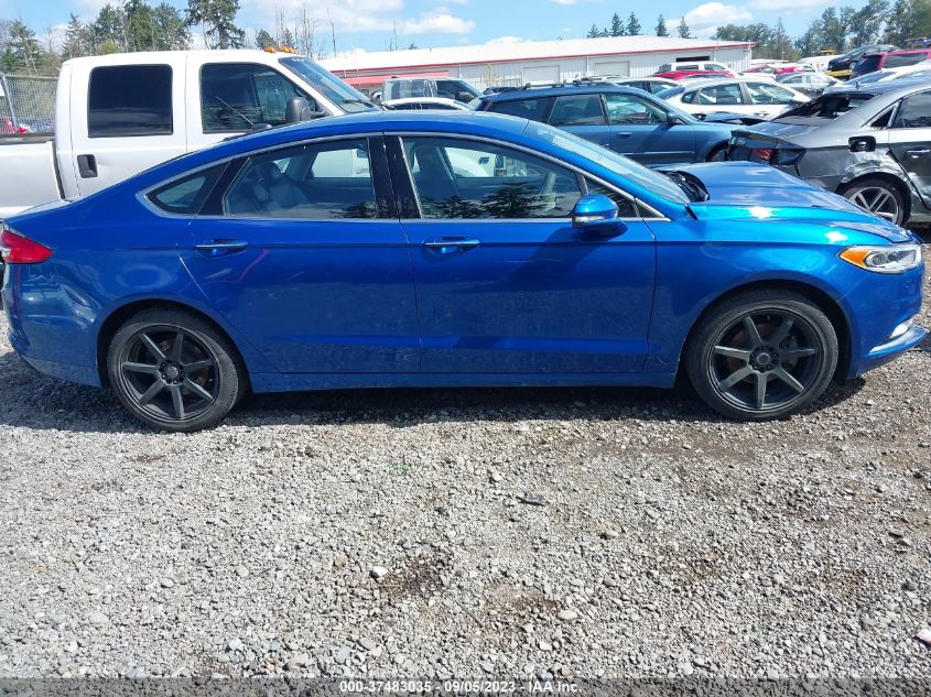 2017 FORD FUSION SE - 3FA6P0HDXHR216095