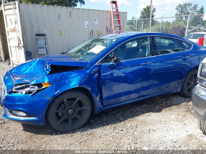 2017 FORD FUSION SE - 3FA6P0HDXHR216095