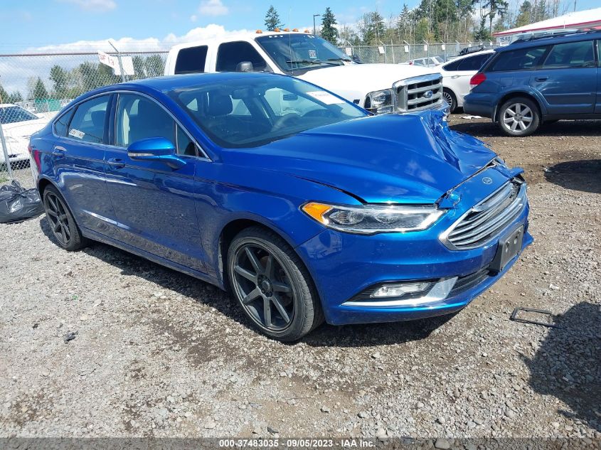 2017 FORD FUSION SE - 3FA6P0HDXHR216095