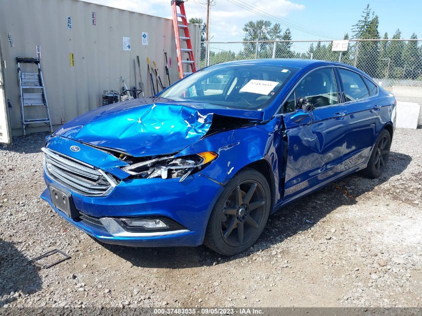 2017 FORD FUSION SE - 3FA6P0HDXHR216095