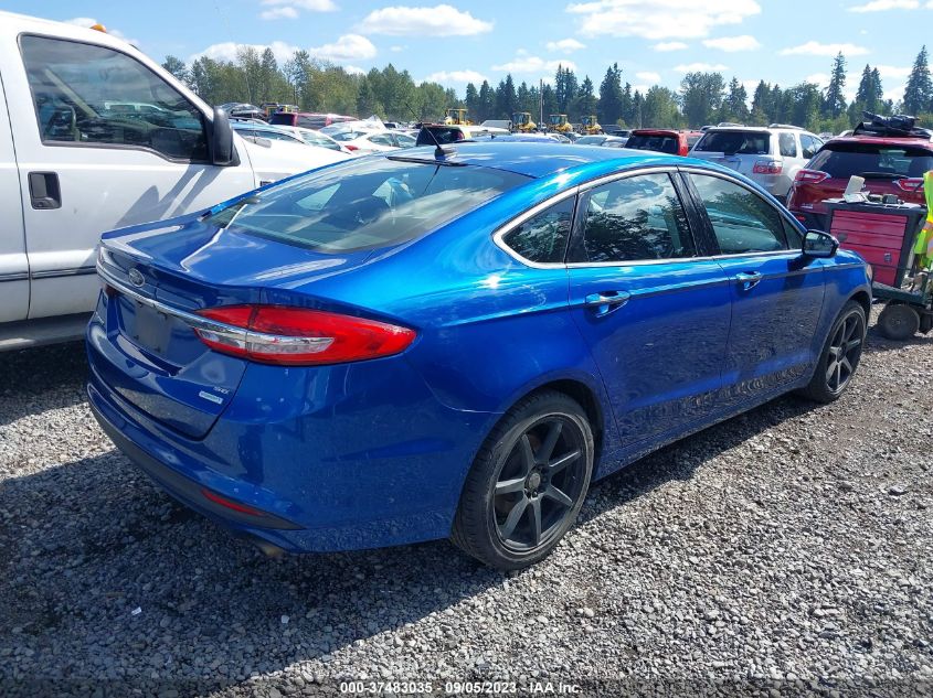 2017 FORD FUSION SE - 3FA6P0HDXHR216095