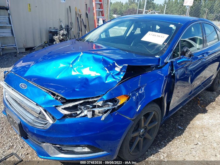 2017 FORD FUSION SE - 3FA6P0HDXHR216095