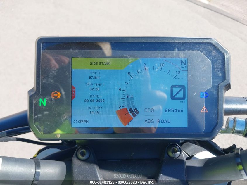2022 KTM 390 DUKE MD2JPJ40XNC253004