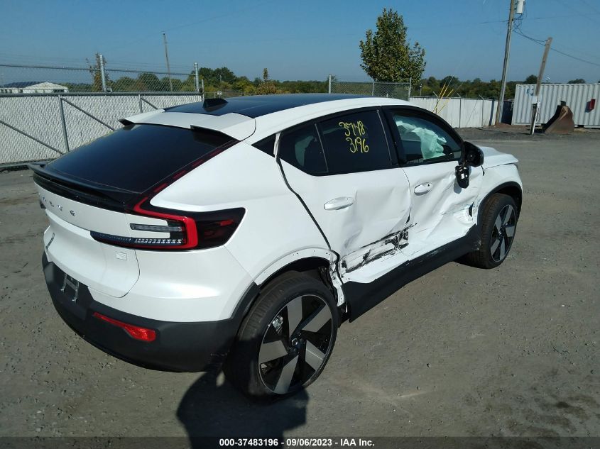 2023 VOLVO C40 RECHARGE PURE ULTIMATE YV4ED3GM8P2062438