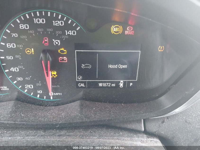 2017 CHEVROLET TRAX LT - 3GNCJLSBXHL288464