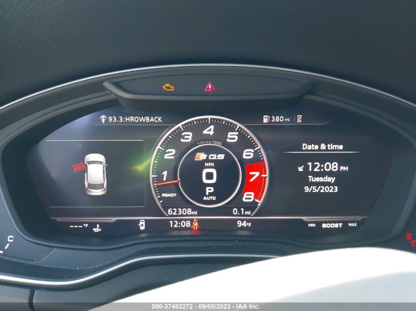 2018 AUDI SQ5 PRESTIGE - WA1C4AFY3J2076008