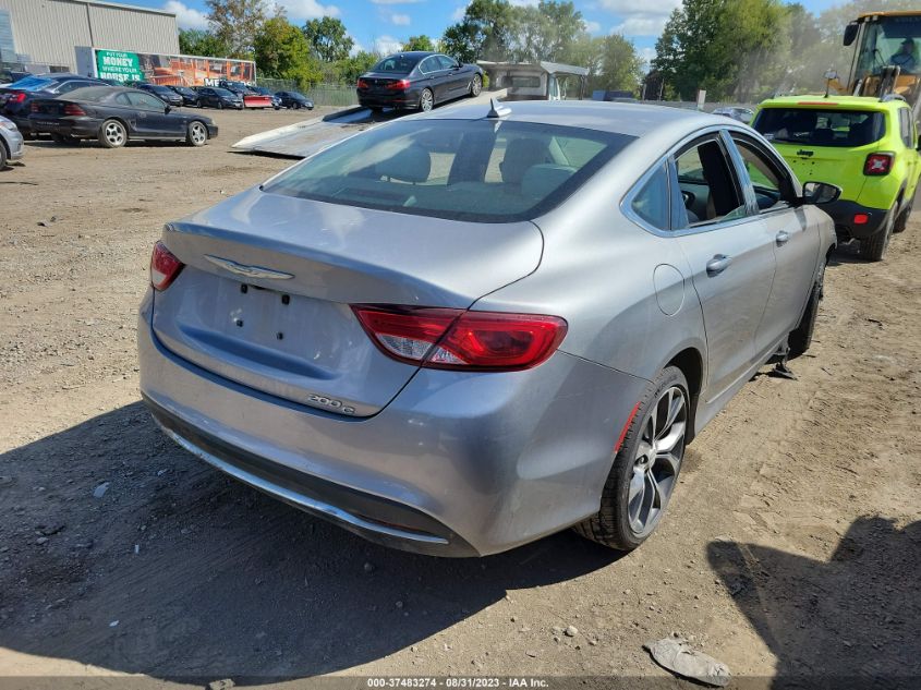 2015 CHRYSLER 200 C - 1C3CCCCB1FN620570