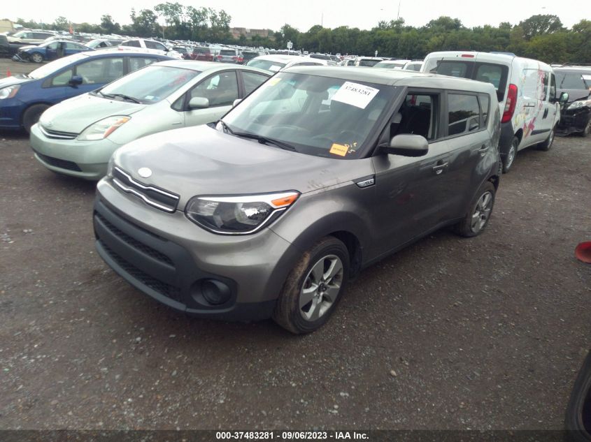 2018 KIA SOUL BASE - KNDJN2A21J7577906