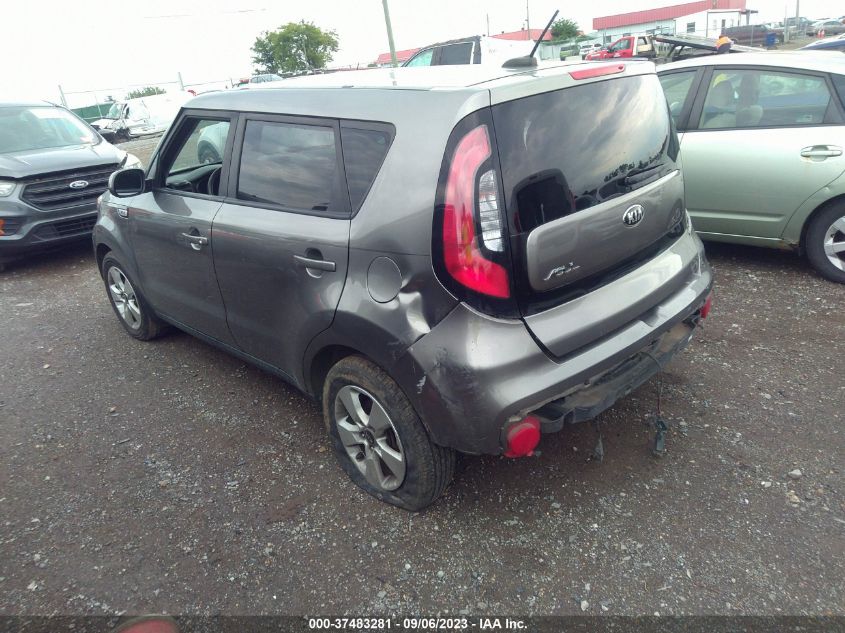 2018 KIA SOUL BASE - KNDJN2A21J7577906