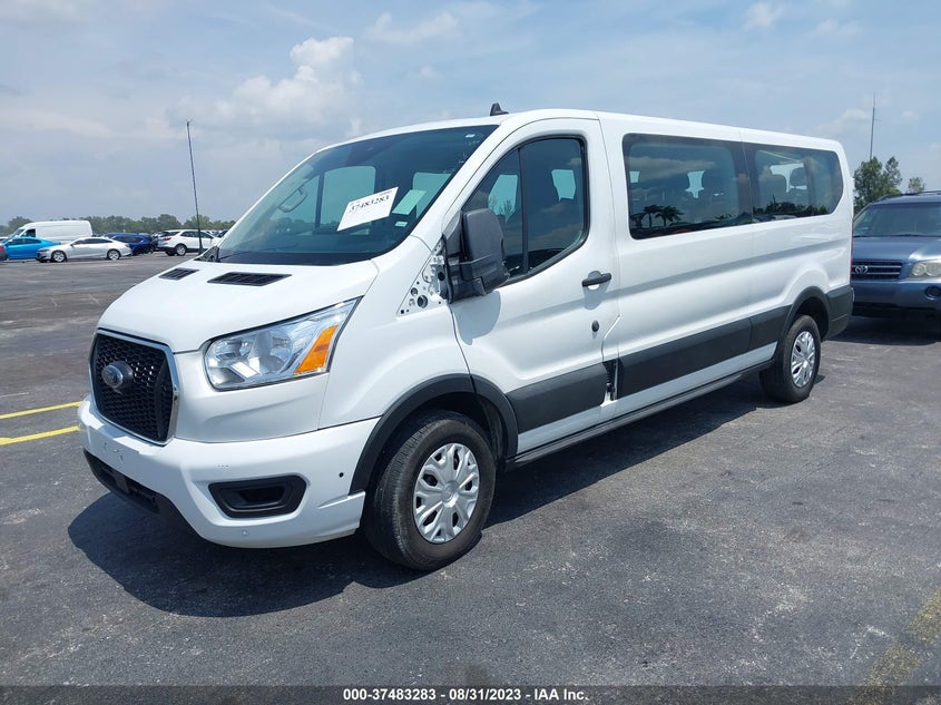 VIN 1FBAX2Y81MKA13005 2021 FORD TRANSIT PASSENGER WAGON XL/XLT