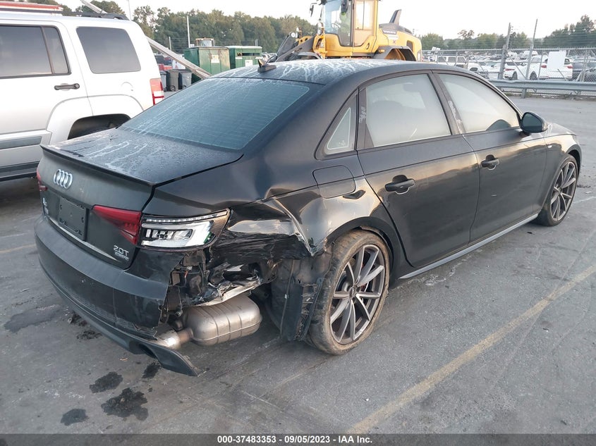 VIN WAUENAF46JA050398 2018 AUDI A4 PREMIUM PLUS