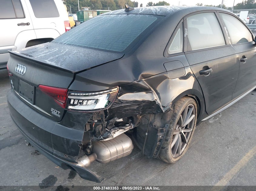 VIN WAUENAF46JA050398 2018 AUDI A4 PREMIUM PLUS