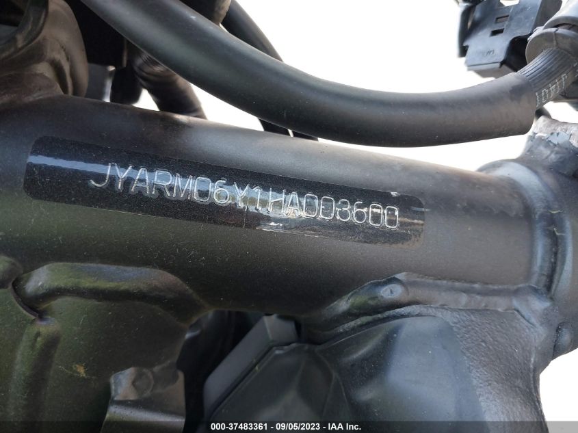 2017 YAMAHA FZ07 C JYARM06Y1HA003600