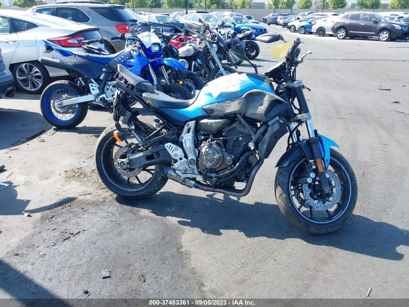 2017 YAMAHA FZ07 C JYARM06Y1HA003600