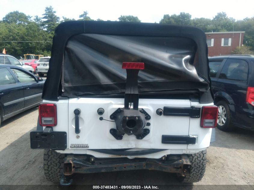 2014 JEEP WRANGLER UNLIMITED SPORT - 1C4BJWDG2EL201579