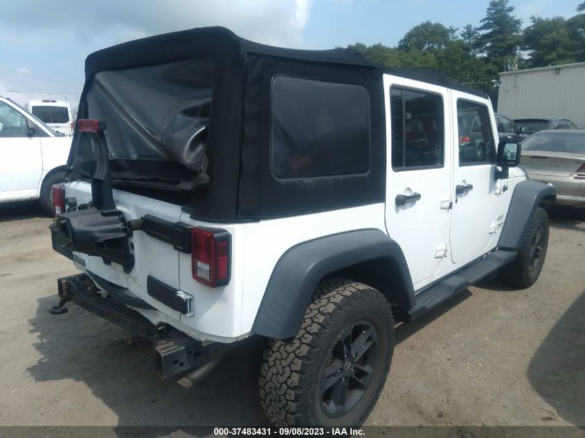 2014 JEEP WRANGLER UNLIMITED SPORT - 1C4BJWDG2EL201579