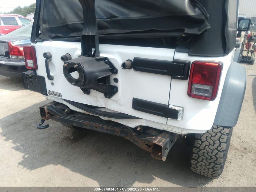 2014 JEEP WRANGLER UNLIMITED SPORT - 1C4BJWDG2EL201579