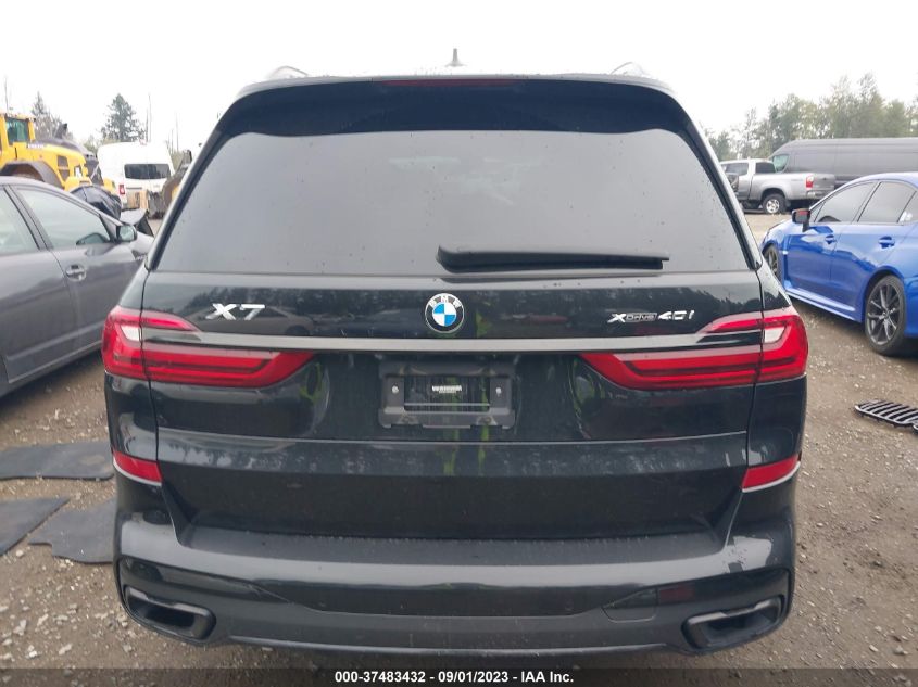 2022 BMW X7 XDRIVE40I 5UXCW2C04N9K90912