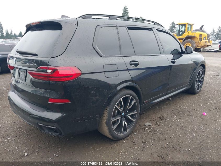 2022 BMW X7 XDRIVE40I 5UXCW2C04N9K90912