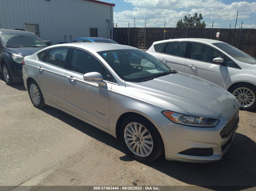 2015 FORD FUSION SE HYBRID - 3FA6P0LU7FR106285