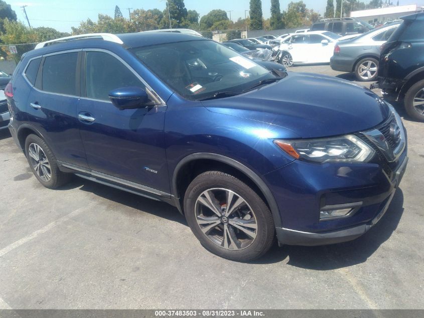 5N1ET2MV1HC797007 NISSAN ROGUE SL HYBRID 2017