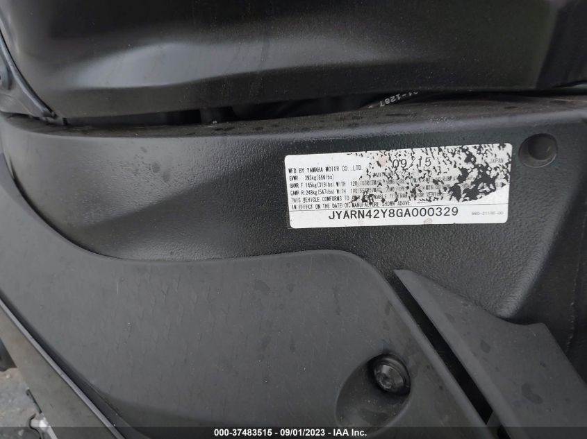 2016 YAMAHA YZFR1S C JYARN42Y8GA000329
