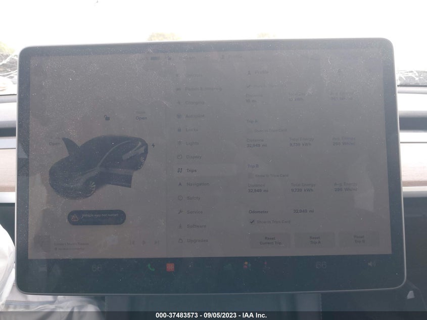 VIN 5YJ3E1EB3NF323207 2022 TESLA MODEL 3 LONG RANGE