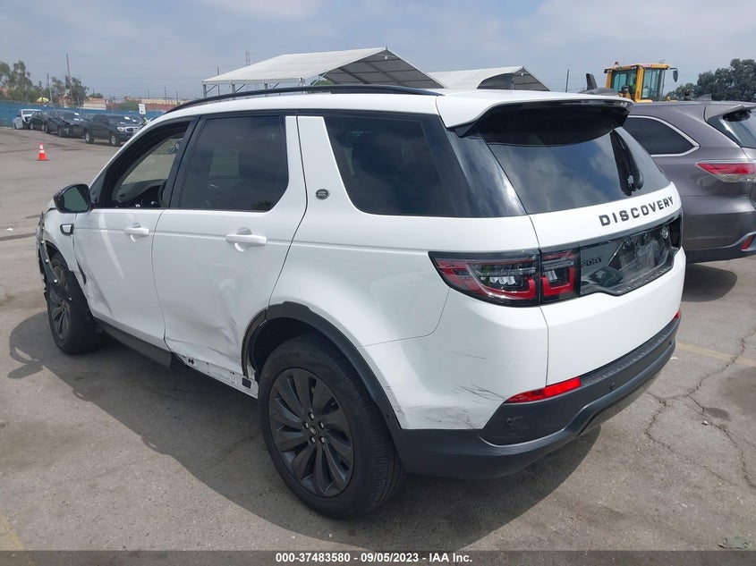 VIN SALCJ2FX0MH904716 2021 LAND ROVER DISCOVERY SPORT S