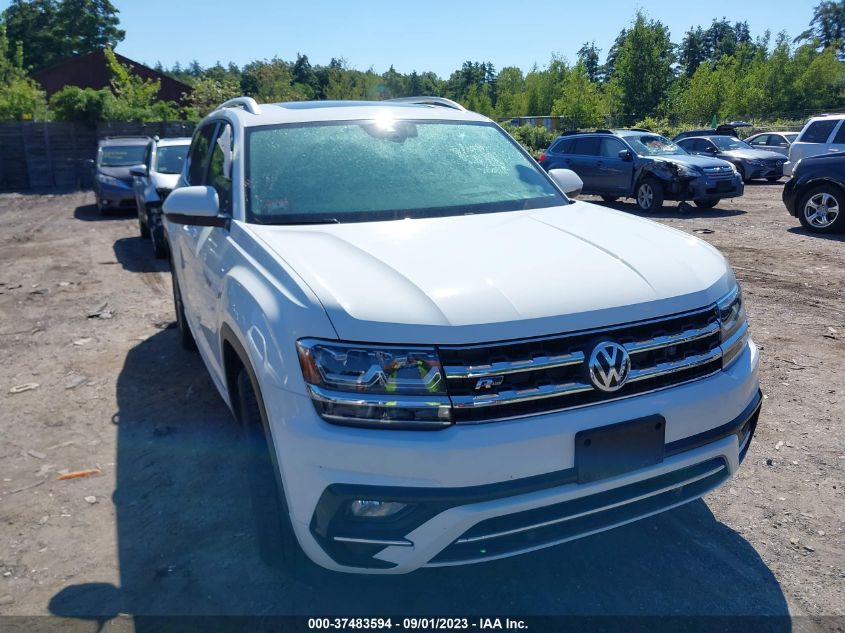1V2RR2CA0KC605150 VOLKSWAGEN ATLAS 3.6L V6 SEL R-LINE 2019